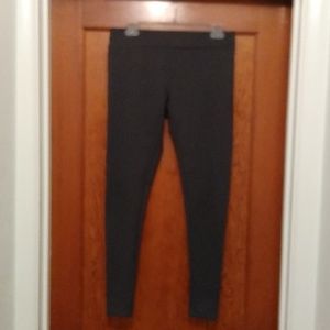 Matty M Womens Wear Everywhere Leggings Pants Gray Size L